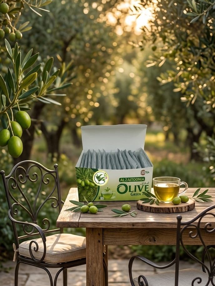 Olive Green Tea (30 tea bags) - Image 1